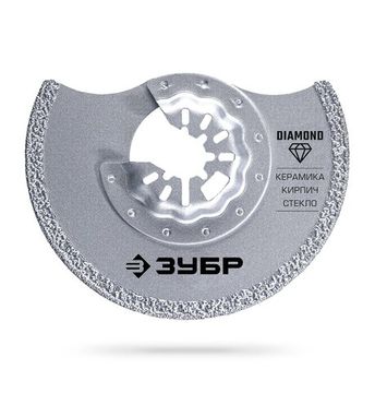 ЗУБР DIAMOND 85x2.2 мм полотно дисковое с алмазным зерном Р40: керамика, мрамор, стекло, кирпич (15584-85)