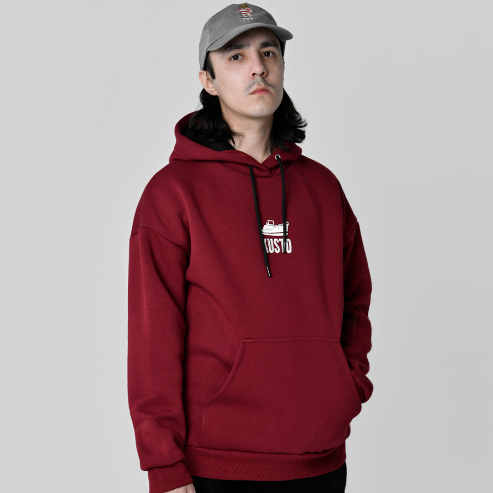 Толстовка Kusto Logo Bordo