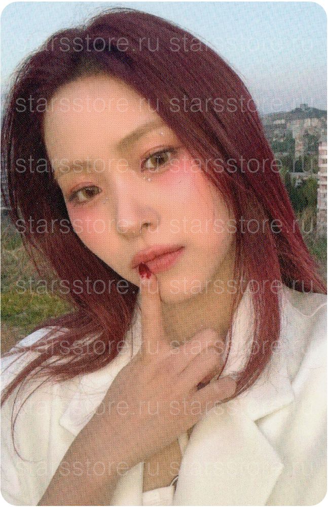 Фотокарта Ryujin ITZY - Girls Will Be Girls (Apple Music)