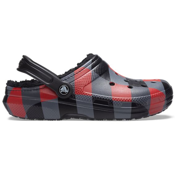 Crocs Classic 'Black Red Gray'