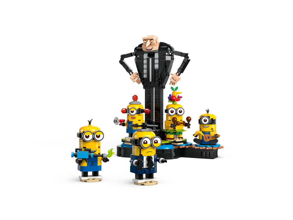 LEGO Minions 75582 «Грю и миньоны» — весёлый сет по мультфильму