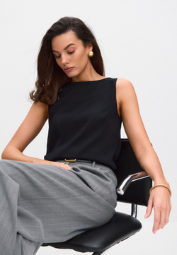 Топ базовый чёрный