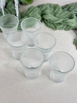 Набор стеклянных стаканов 6шт