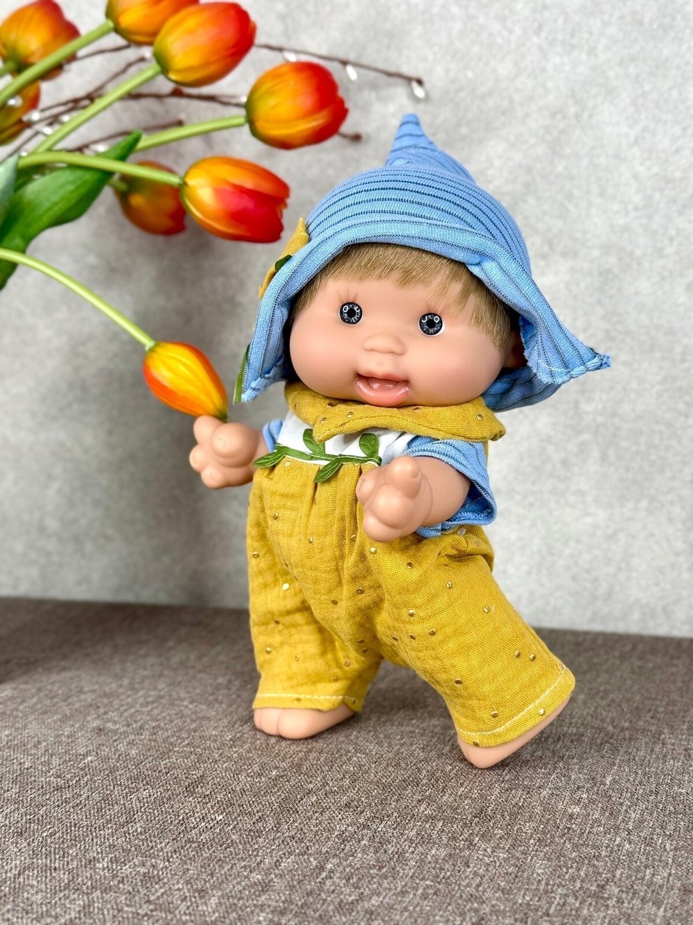 Пупс Marina and Pau 26cм Nenote (2954A3)