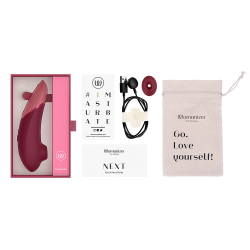 Womanizer Next - Бесконтактный клиторальный стимулятор, бордовый