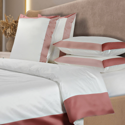 Постельное белье семейное Sharmes Caledoscop розовый закат