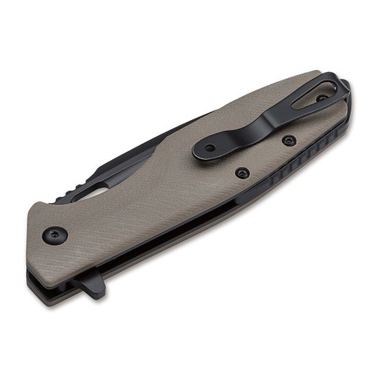 Складной нож Boker 01BO759 Caracal Folder Tactical c клинком из стали D2, рукоять G10