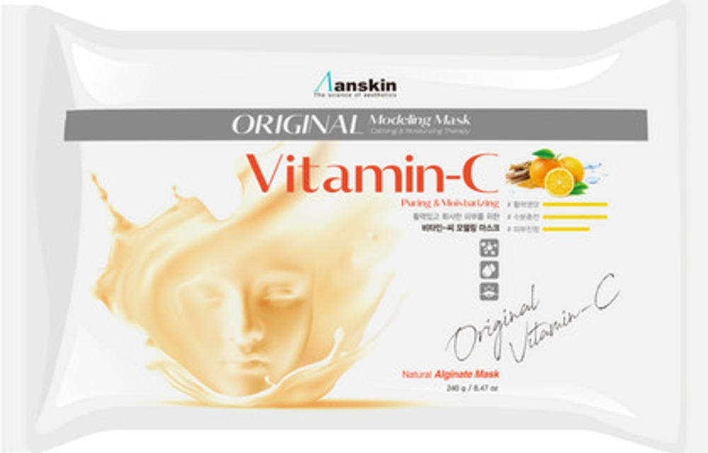 [Anskin] Original Vitamin-C Modeling Mask - Маска альгинатная с витамином С, 240 гр