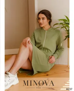 Платье 2152-зеленый Minova