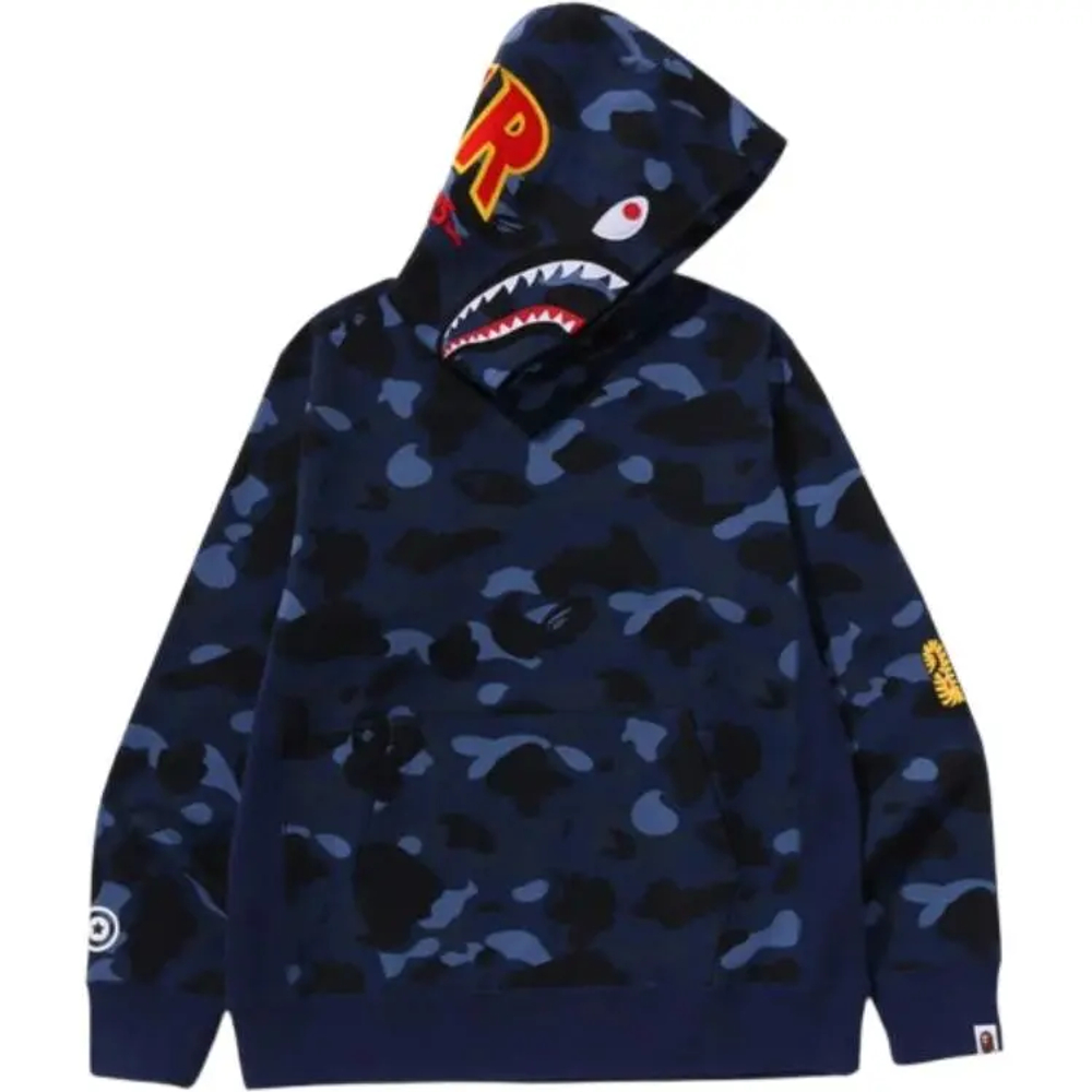 A Bathing Ape Bathing Ape Sweatshirts Cotton Moderate No Fleece Lined 1l80114006
