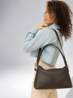 Сумка женская через плечо средняя натуральная кожа