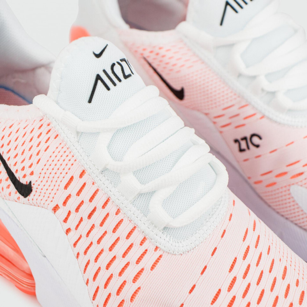 кроссовки Nike Air Max 270 White Orange Wmns