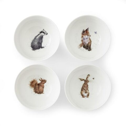 Набор из 4 пиал Wrendale Designs, 15,5 см
