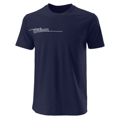 Мужское теннисное поло Wilson T-Shirt Men - Dark Blue