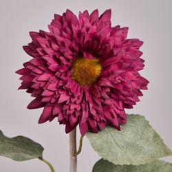 ЦВЕТОК ИСКУССТВЕННЫЙ "ПОДСОЛНУХ" ВЫСОТА=60СМ. (МАЛ=24 ШТ/КОР=96ШТ.)