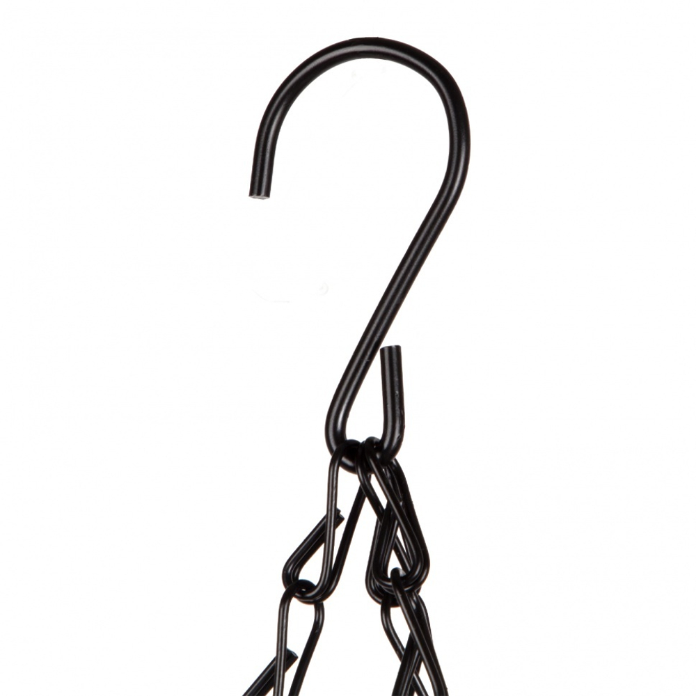 Подвесное кашпо с декором, 25 см, с кокосовой корзиной Palisad