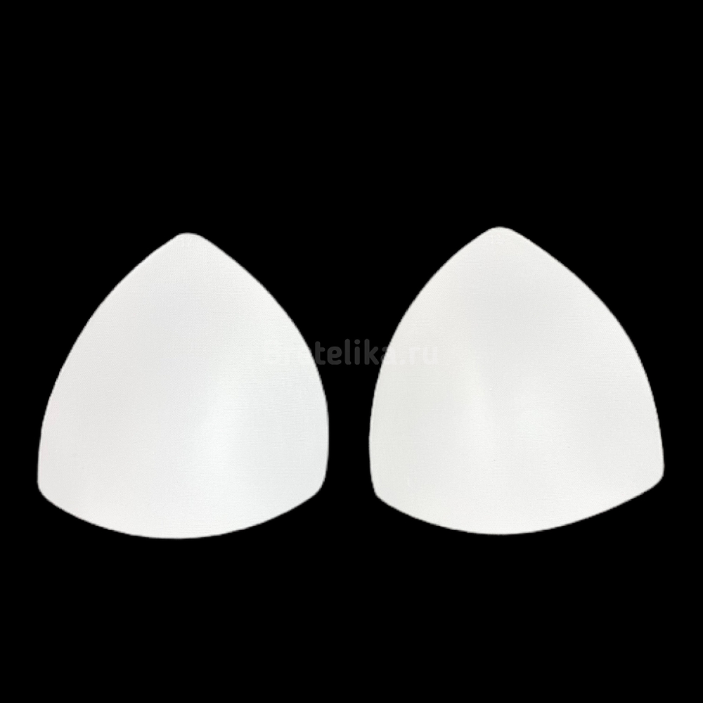 Чашки треугольные утолщенные белые ( 80А, 75В, 70С )