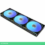 Вентилятор для корпуса Lian-Li Uni Fan AL 120 V2 Triple Black (G99.12ALV23B.00)