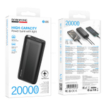 Borofone BJ86 Victoria портативный аккумулятор (20000mAh) (black)