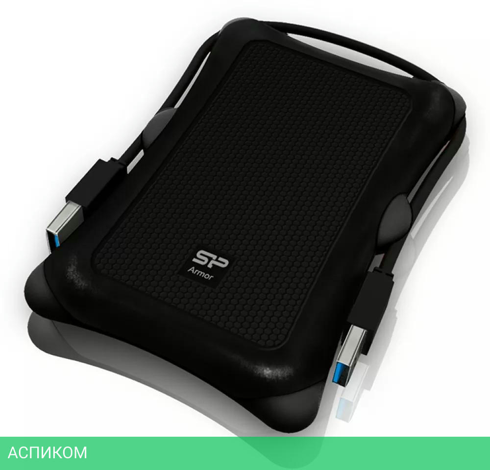 USB Flash-накопитель Silicon-Power Armor A30 2Tb черный (SP020TBPHDA30S3A)