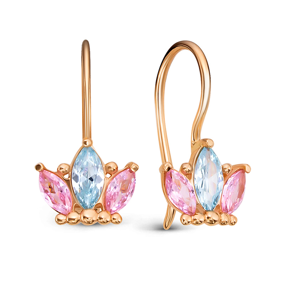 Серьги из золота 585 пробы