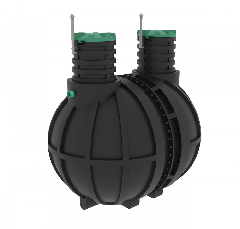 Пескоуловитель Мультпласт 10000 л.(3200x2400x2400см;490кг;) - арт.561612