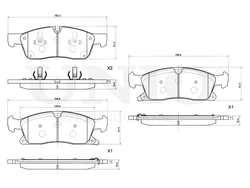 Колодки тормозные диск. передние UNIO BRP-20284