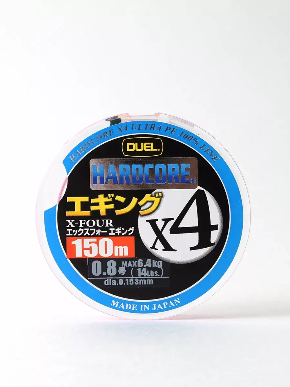 Плетеный шнур для рыбалки Duel PE Hardcore X4 Eging