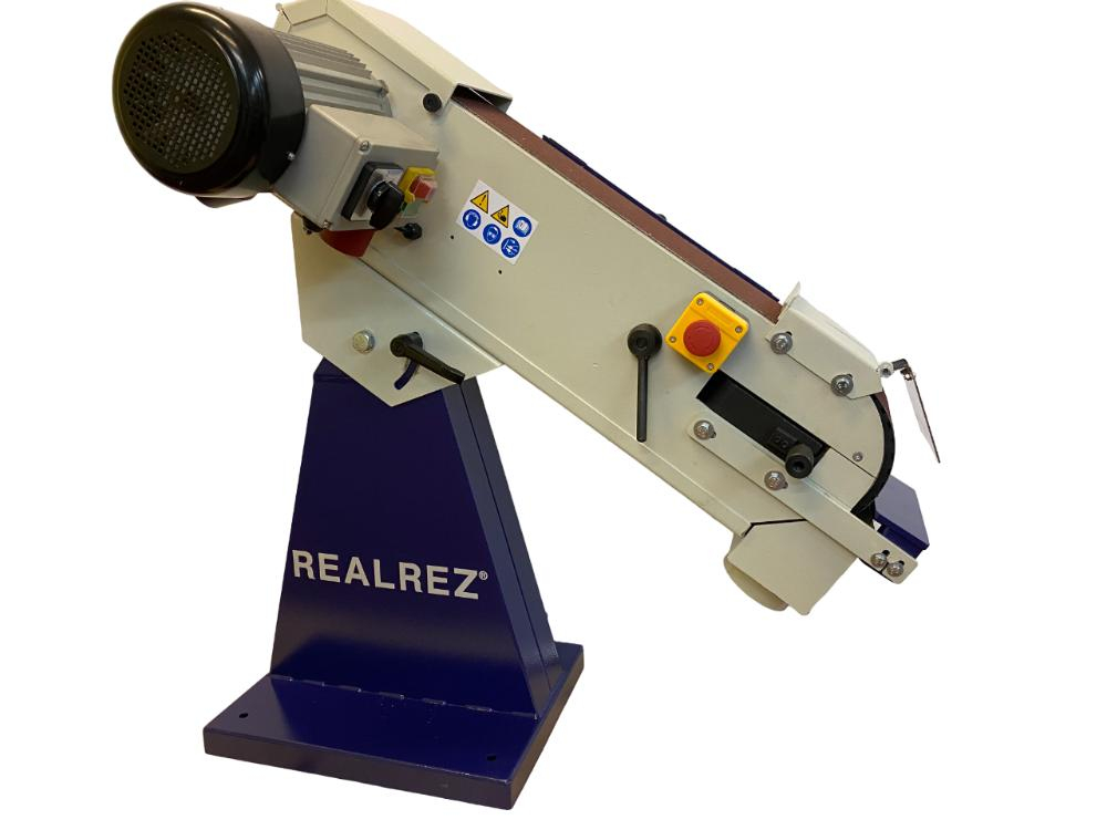 Ленточный шлифовальный станок REALREZ B1-S6D (400V)