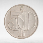 Czechoslovakia, 50 Haléřů, 1983, VF