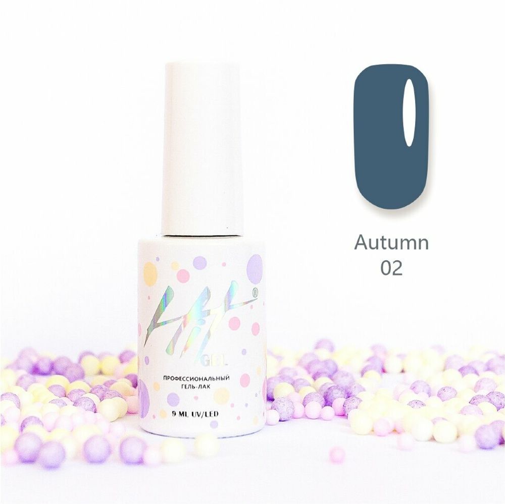 Гель-лак Autumn &quot;HIT gel&quot; №02 , 9 мл Акция!