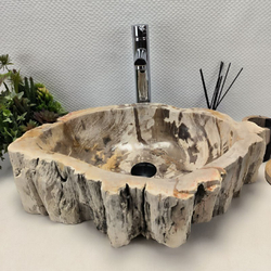 Раковина из окаменелого дерева Fossil Basin OD-02133 58*41*15