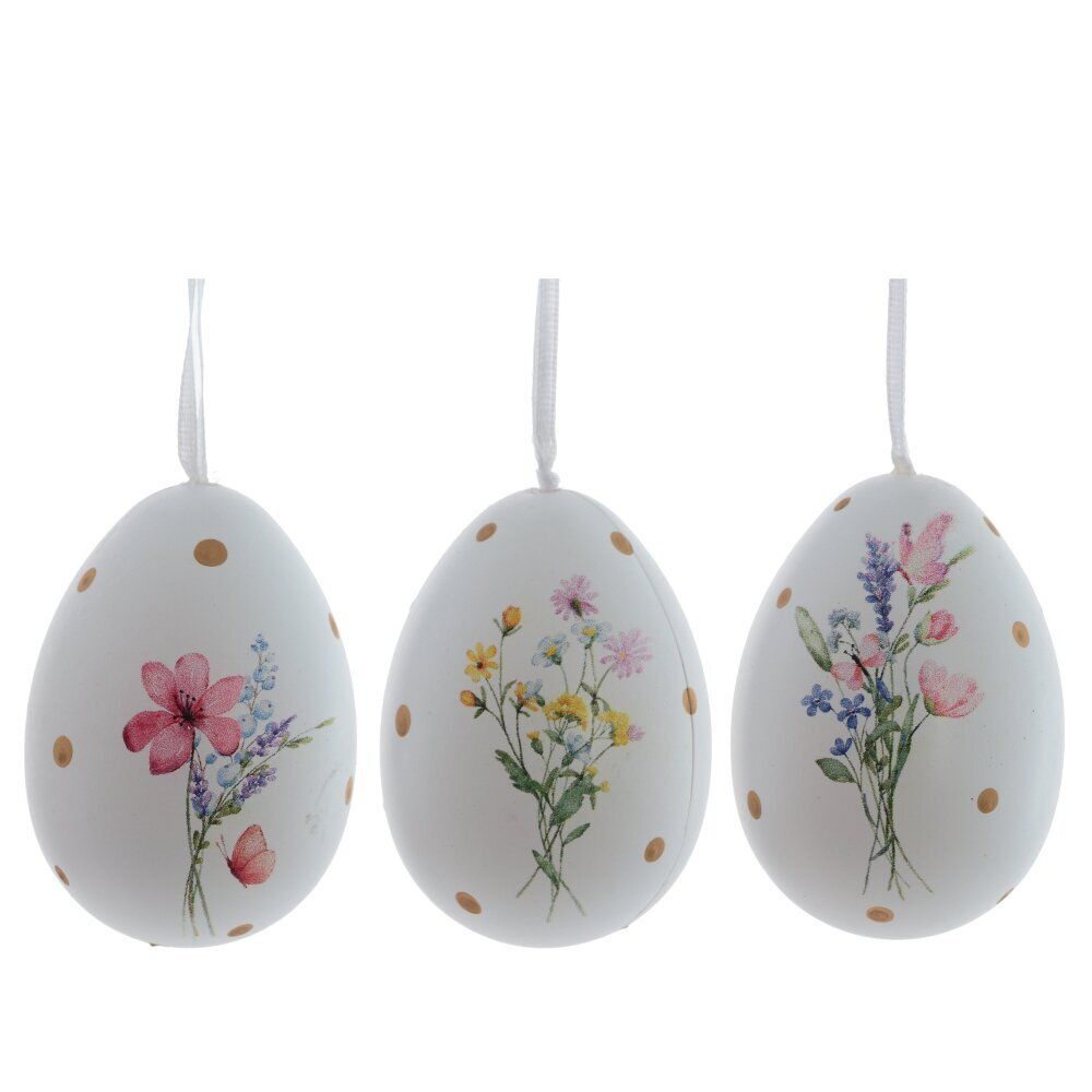 GAEM Набор из 3-х изделий декоративных "Яйцо" (4,5*6), L18 W5 H18 см