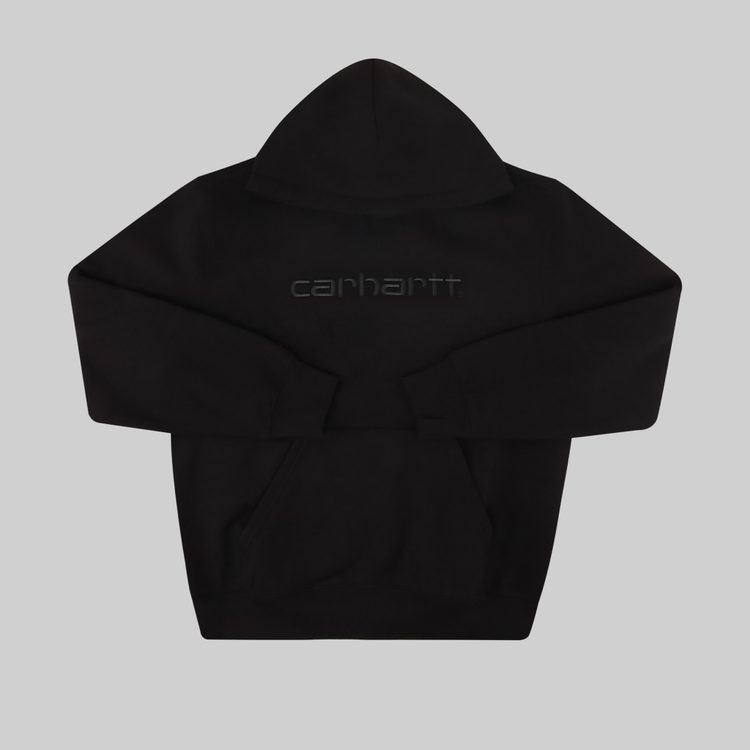 Толстовка мужская Carhartt WIP Hooded Sweatshirt артикул:I030230_black - купить в магазине Дайс