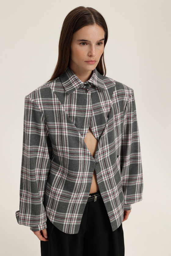 Рубашка в клетку