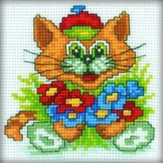 "Котенок"-H179 вышивка