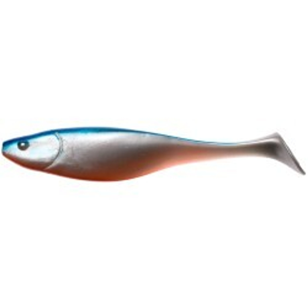 Мягкая приманка Narval Commander Shad 120мм  #001 4шт Blue Back Shiner