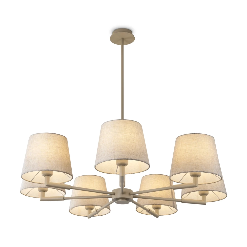 Люстра на штанге Freya BUTLER FR2057PL-07BG