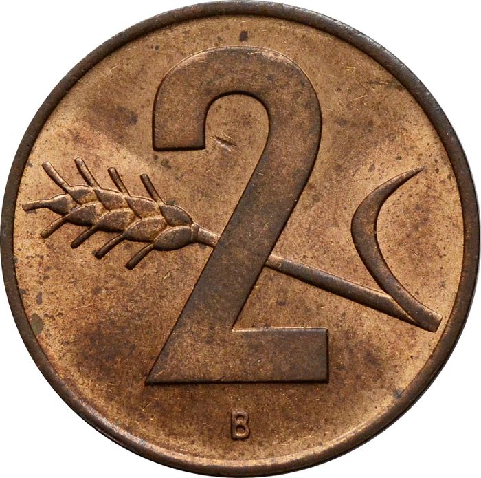 2 раппена 1948-1974 Швейцария