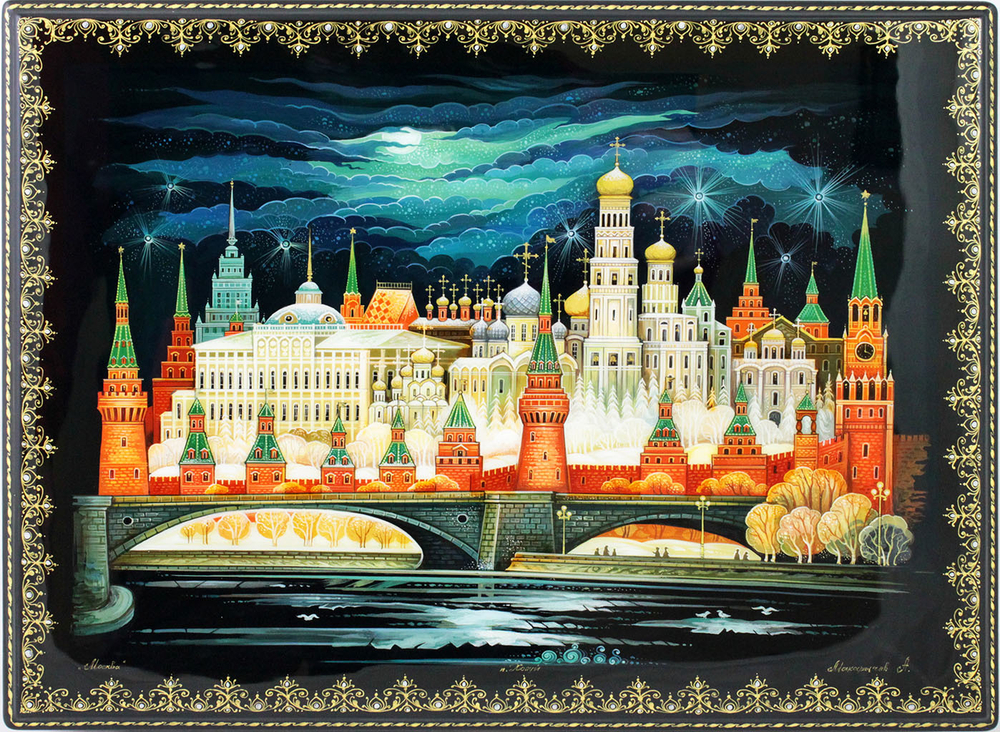 Шкатулка для бумаг "Москва"