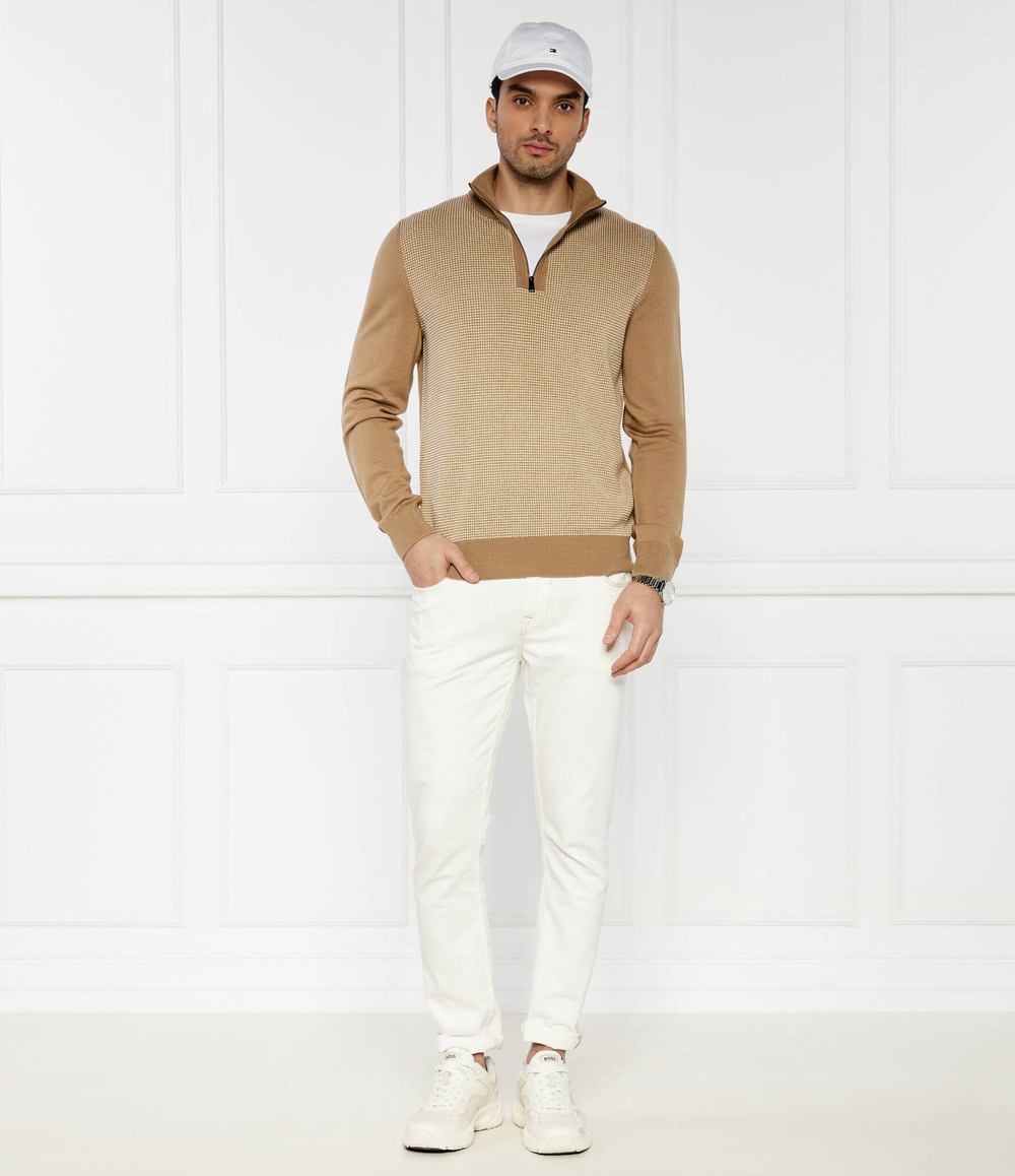 Хлопковый свитер dambino BOSS BLACK - коричневый(50519590)