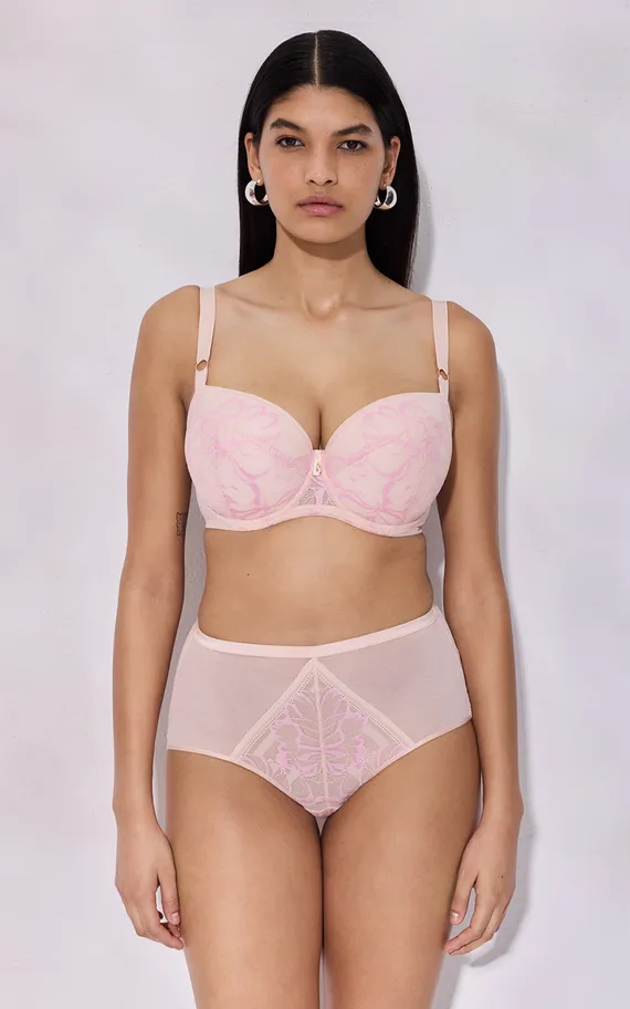 Бюстгальтер Glossy Iris U/W Beige/Pink