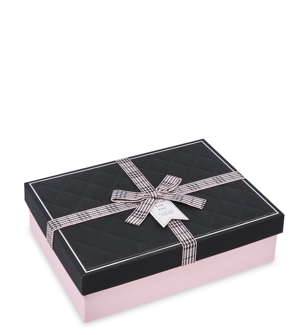 WF-171/1-B Коробка мал., черный/розовый
