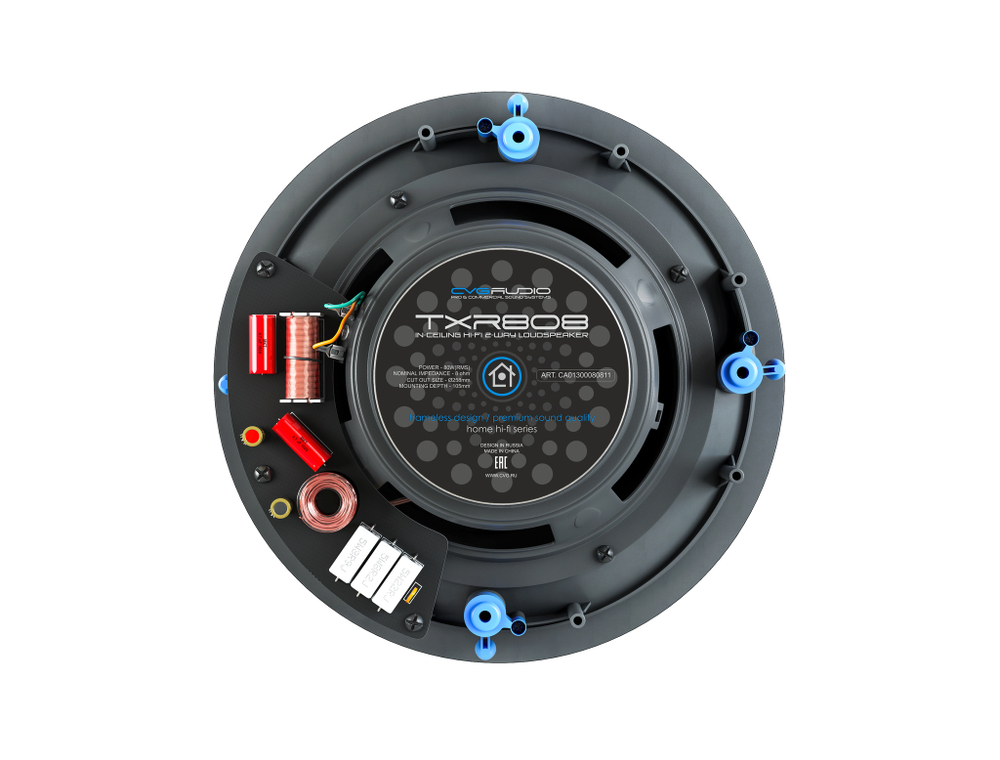 CVGaudio TXR808 колонка потолочная встраиваемая Hi-Fi класса