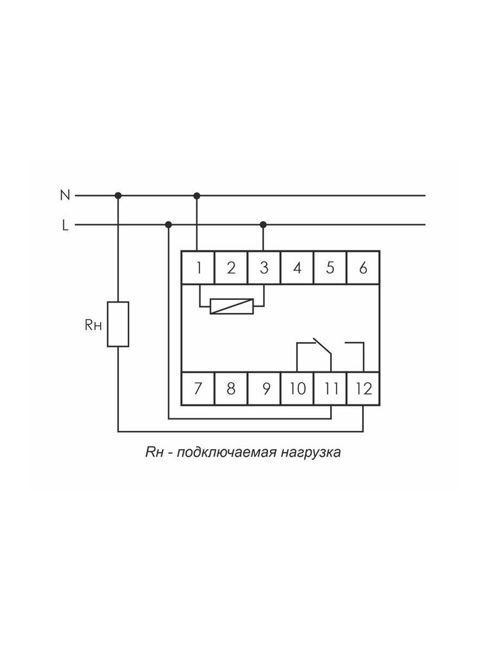 Реле времени PCA-512 8А 230В 1 перекл. IP20 задержка выключ. монтаж на DIN-рейке F&F EA02.001.001