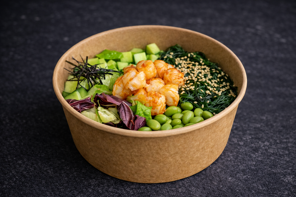 Поке с креветкой