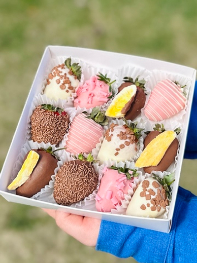 Клубника в шоколаде "Mango" , набор 9-12 шт