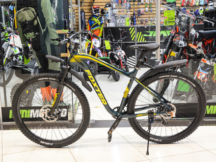 Велосипед FOXTER 30.5 SHADOW 575 (зелето-желтый)