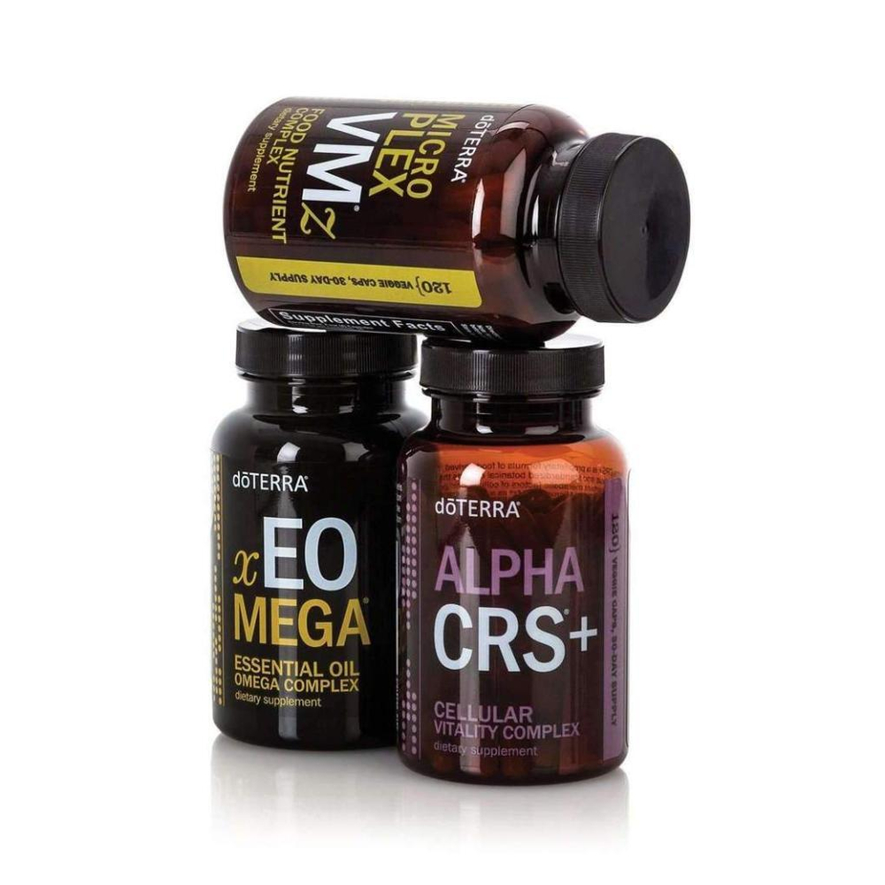 Набор «Долгожитель» doTERRA Lifelong Vitality Pack, 3x120 капсул