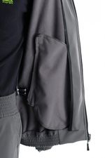 Осенний костюм для охоты и рыбалки «Барс» (полофлис, графит) ORION Active